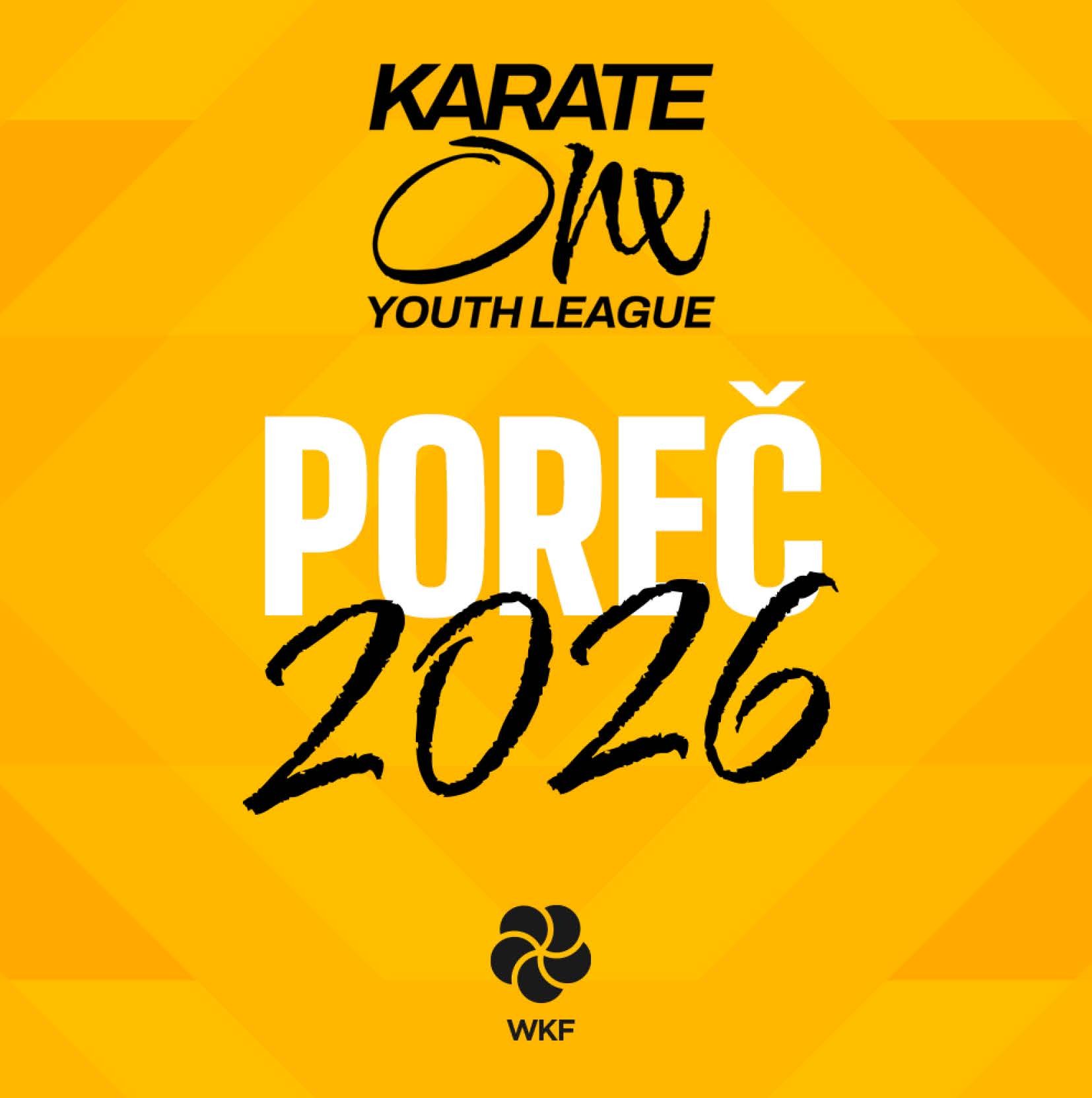 YOUTH LEAGUE WKF Karaté One – POREC 2026 – Ligue Mondiale de la jeunesse