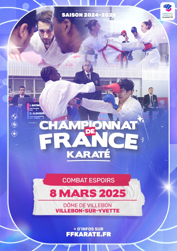 Championnat de France Karaté Espoir 2025 – Individuel et Equipe