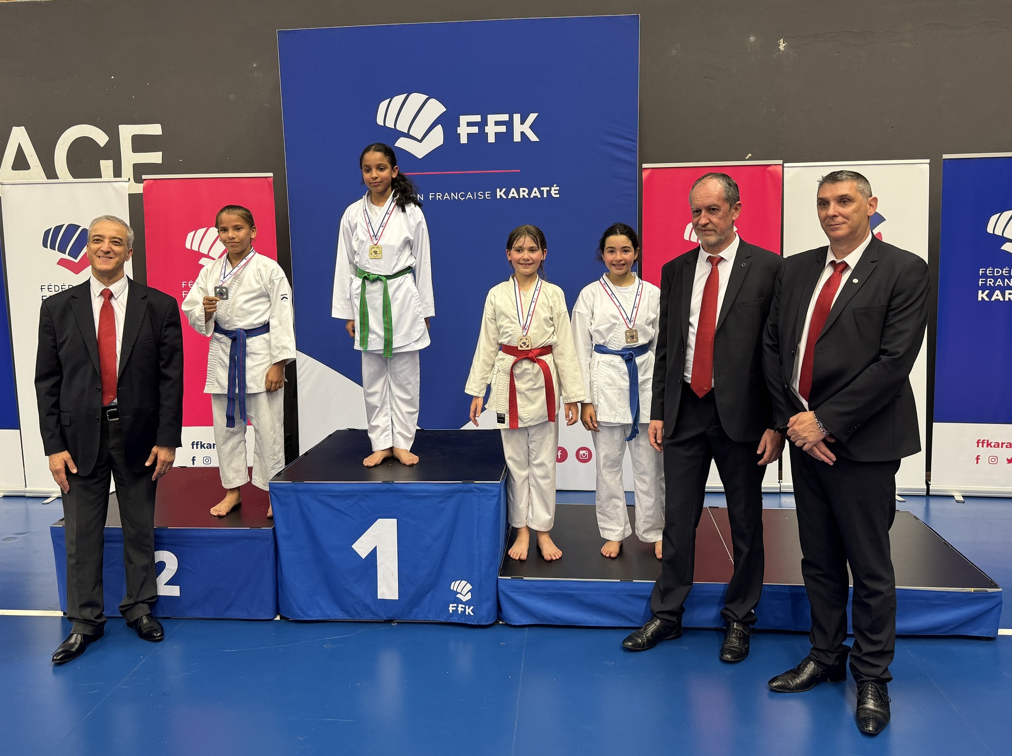 Coupe de France Benjamin 2o24 Combat à Bourg-De-Péage (26)
