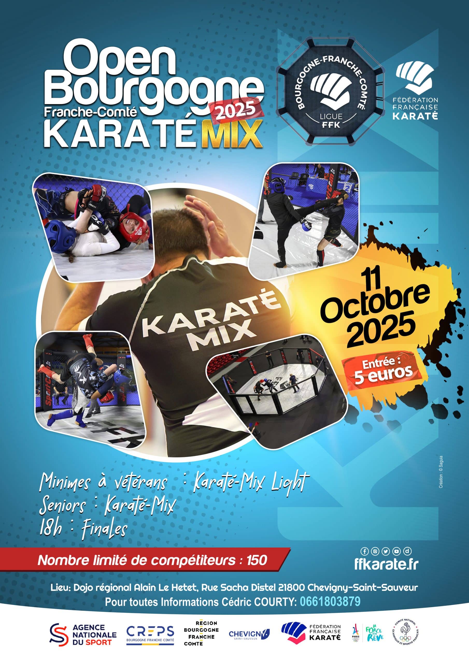 Open de Bourgogne/France Comté Karaté Mix Light 2026
